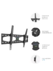 Крепёж настенный KROMAX STAR-22 grey titan 1