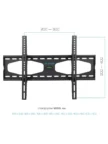 Крепёж настенный KROMAX STAR-22 grey titan 5