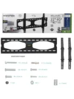 Крепёж настенный KROMAX STAR-22 grey titan 7