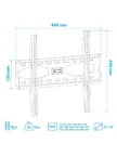 Крепёж настенный KROMAX STAR-33 grey titan 6