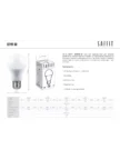 Лампа Энергосбер SAFFIT SBA6015 15W 230V E27 4000K A60 2