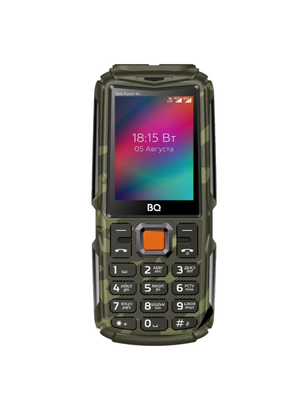 Мобильный телефон BQ 2410L Tank Power 4G (Черный) 1