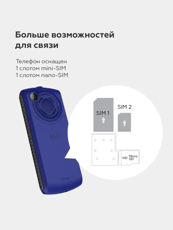 Мобильный телефон BQ 2452 Energy (Черный) 1