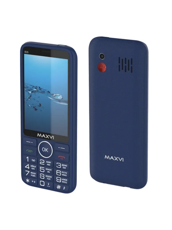 Мобильный телефон MAXVI B35 (Синий) 1