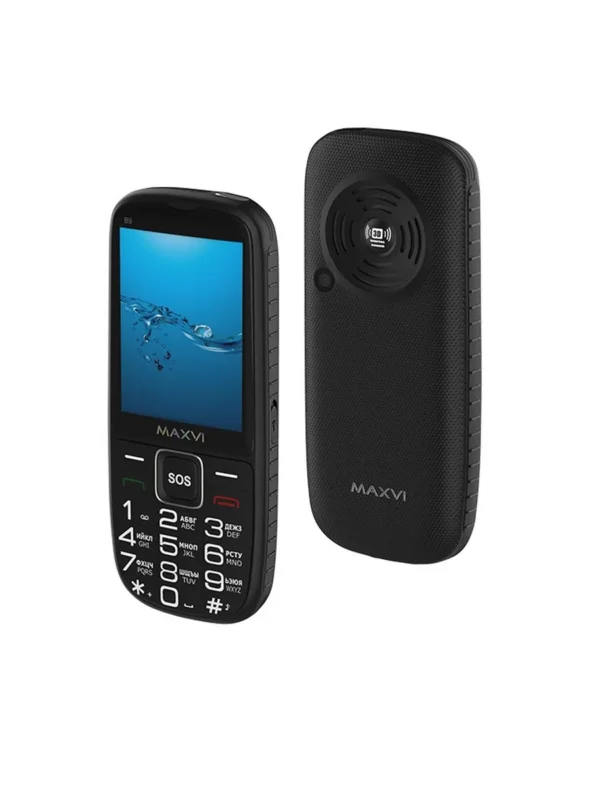 Мобильный телефон MAXVI B9 (Черный) 1