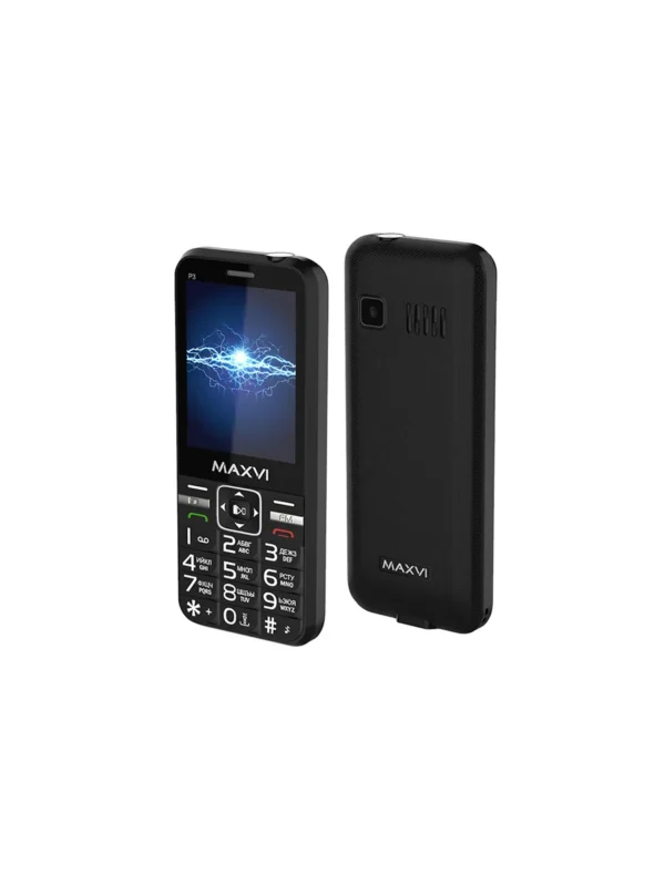 Мобильный телефон MAXVI P3 (Черный) 1