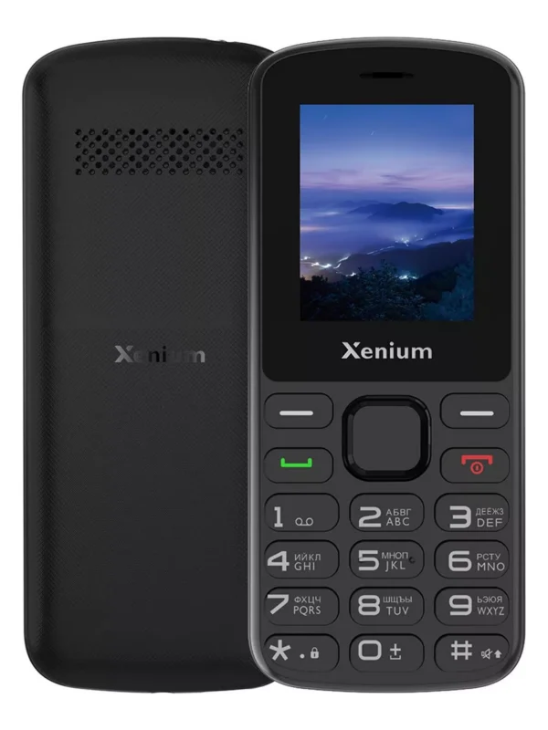 Мобильный телефон XENIUM X170 (Черный) 1