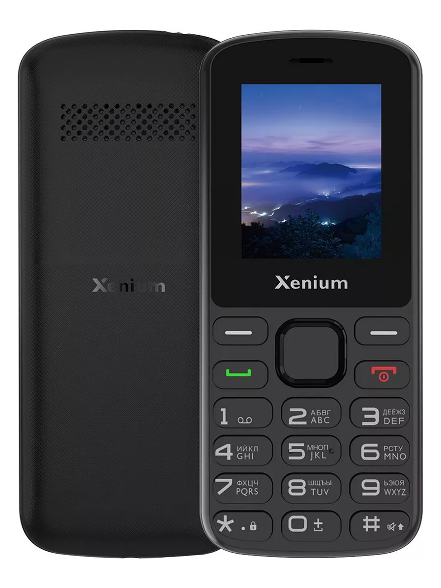 Мобильный телефон XENIUM X170 (Черный) 1 Мобильный телефон XENIUM X170 (Черный) 1