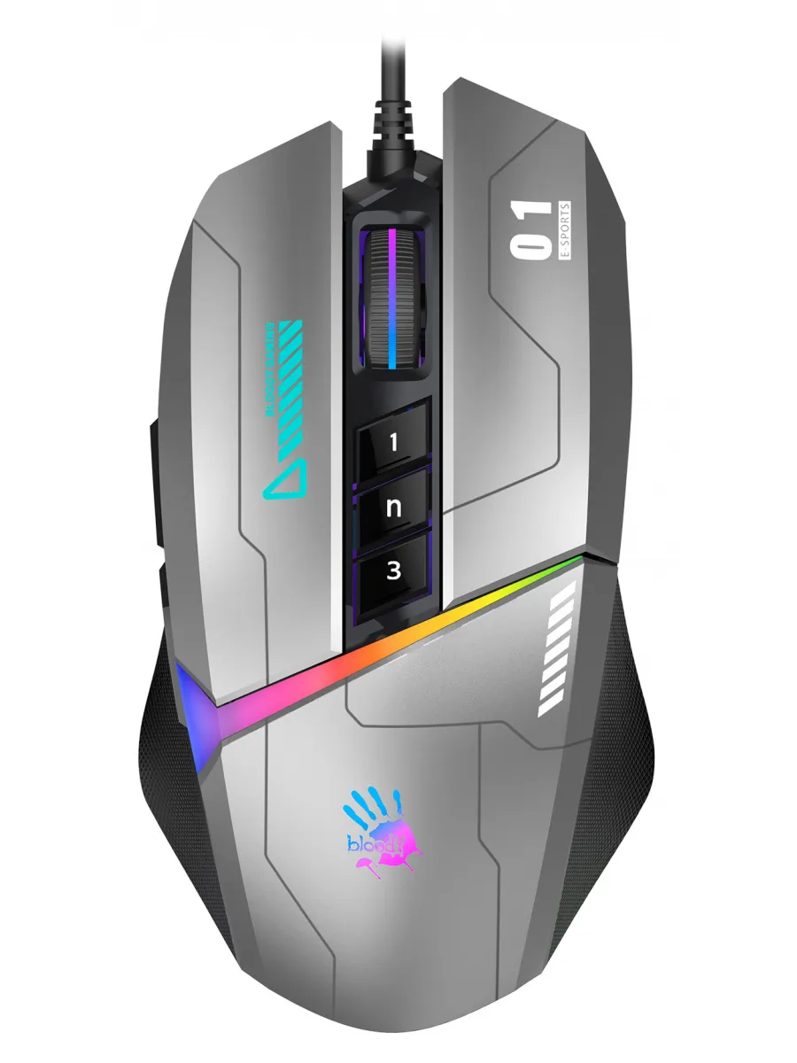 Мышь A4TECH W60 Max Bloody (Gun Grey) 1 Мышь A4TECH W60 Max Bloody (Gun Grey) 1