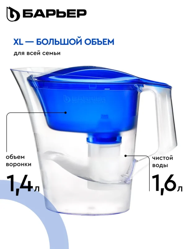 Очиститель воды БАРЬЕР Твист (Синий) 1