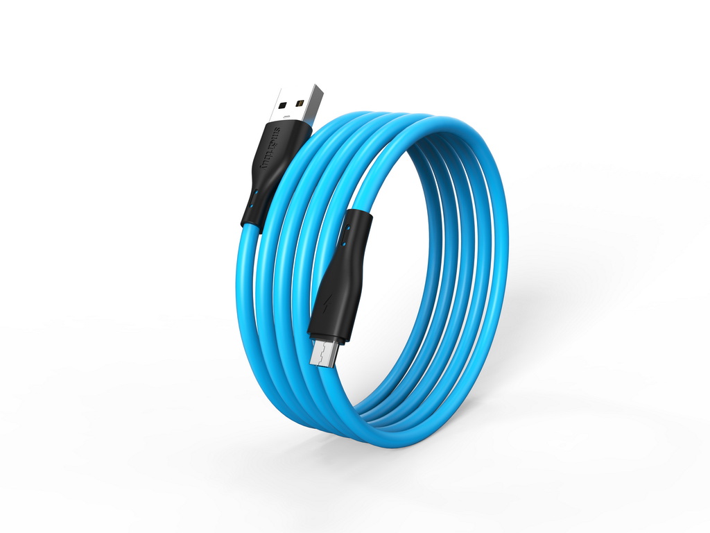 Кабель SMARTBUY S21 USB - MicroUSB 1m (Синий) 1 Кабель SMARTBUY S21 USB - MicroUSB 1m (Синий) 1