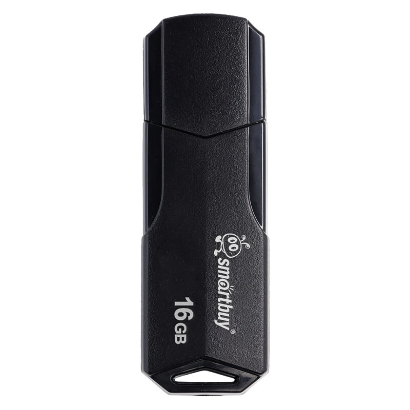 USB Флеш накопитель SMARTBUY 16GB CLUE USB 2.0 (Черный) 1