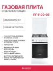 Плита газовая GEFEST ПГ 5100-03 1