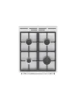 Плита газовая GORENJE GG5A11WF 3