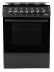 Плита комбинированная IDEAL L 200 (конвекция) ГК (Чёрная) 2