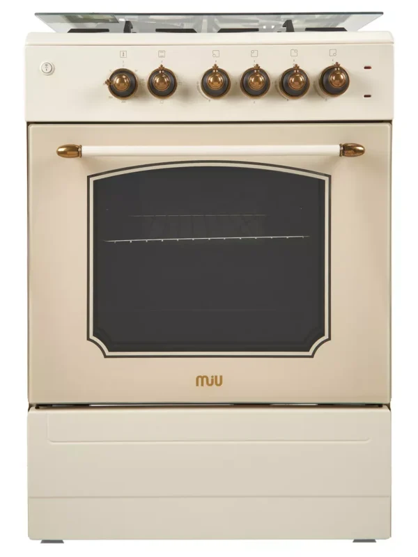 Плита комбинированная MIU Granma 61 LUX (Бежевая) 1