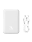 Портативный аккумулятор BASEUS 10000mAh 20W Magnetic Mini (Белый) 9