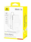 Портативный аккумулятор BASEUS Bipow 2 Digital Display 10000mAh (Белый) 7