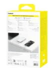 Портативный аккумулятор BASEUS Bipow 2 Digital Display 10000mAh (Белый) 8