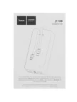 Портативный аккумулятор HOCO J118B 30000mAh (Белый) 6
