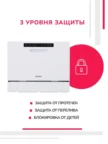 Посудомойка настольная SIMFER DWB6601 5