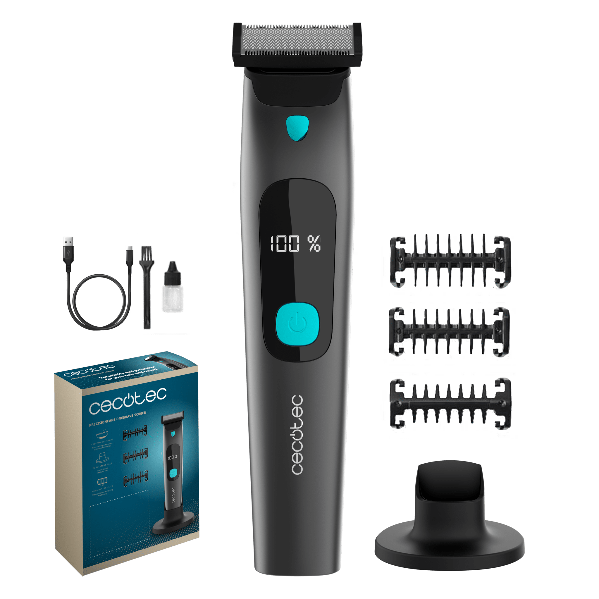 Электрическая бритва CECOTEC PrecisionCare OneShave Screen 1 Электрическая бритва CECOTEC PrecisionCare OneShave Screen 1