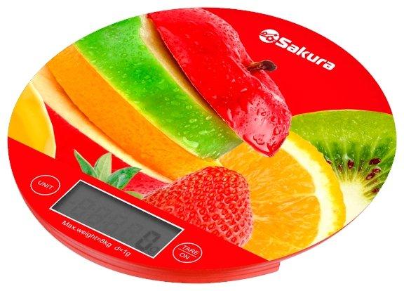 Весы кухонные SAKURA SA-6076G 1 Весы кухонные SAKURA SA-6076G 1
