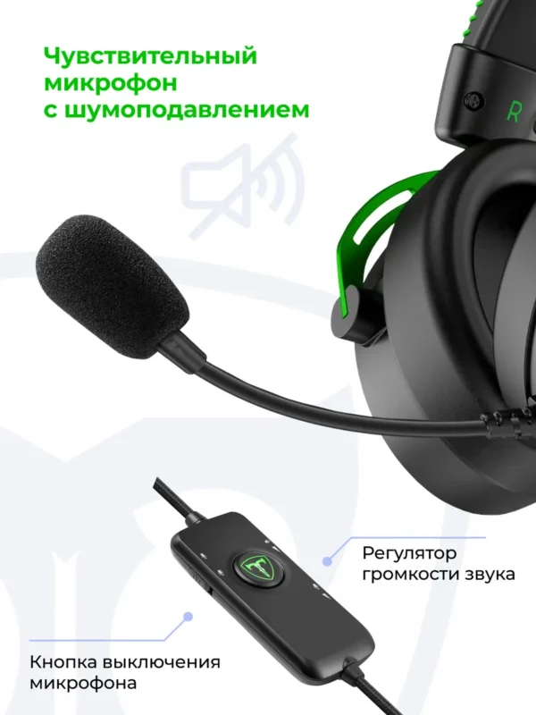 Проводная гарнитура T-LINE BackFear (Черная) 1