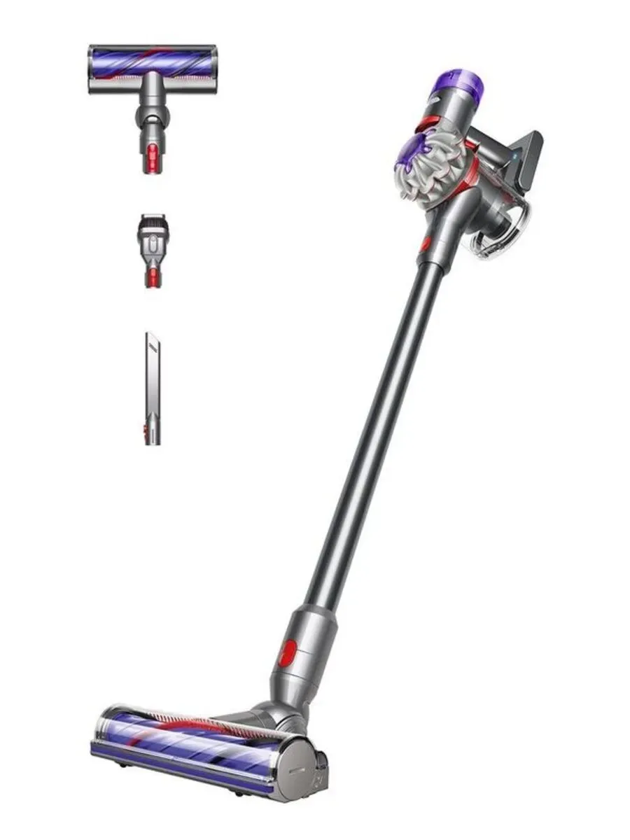 Пылесос аккумуляторный DYSON V8 (SV25) silver/nickel 1 Пылесос аккумуляторный DYSON V8 (SV25) silver/nickel 1