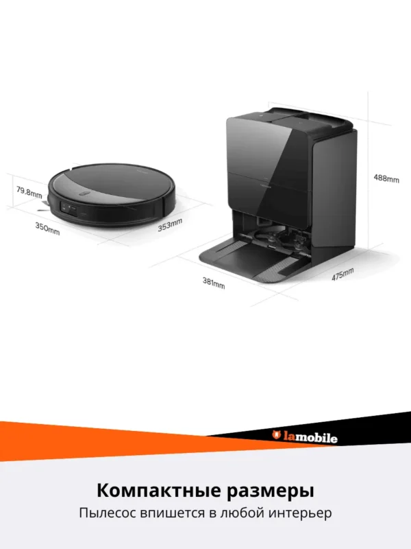 Пылесос-робот ROBOROCK Saros 10R (Черный) 1