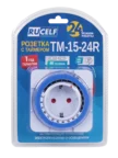 Розетка с таймером RUCELF TM-15-24R 15мин/24ч 6