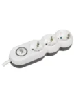 Сетевой удлиннитель UNO IEK 5гн 3м c з/к ПВС 3*1,5 2P+PE 16А/250 У05В 1