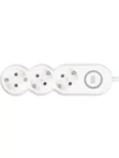 Сетевой удлиннитель UNO IEK 5гн 3м c з/к ПВС 3*1,5 2P+PE 16А/250 У05В 3