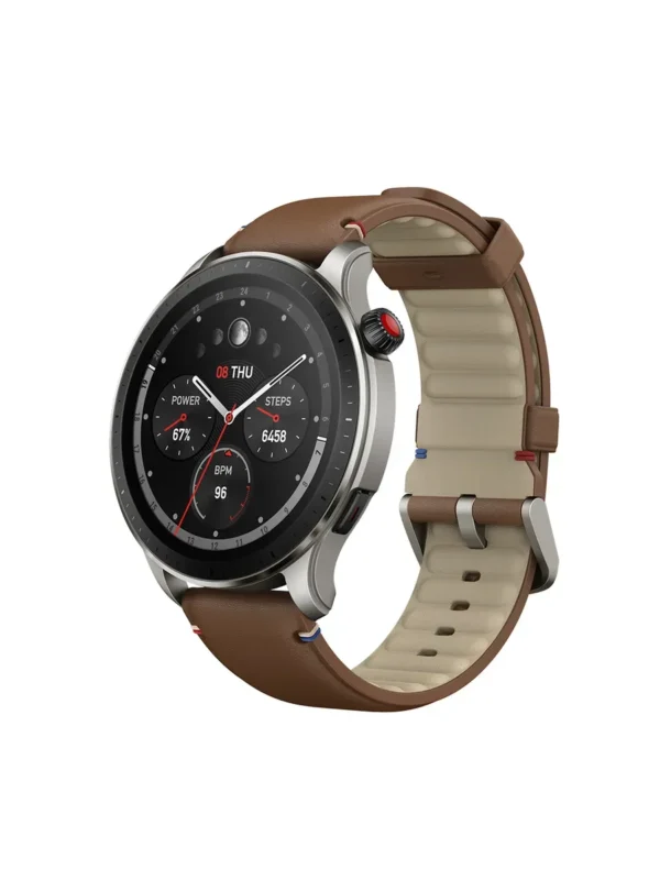 Смарт часы AMAZFIT GTR 4 Brown Leather (A2166) 1