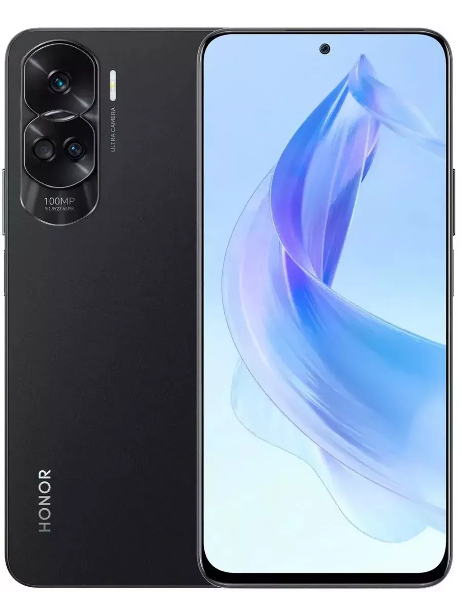 Смартфон HONOR 90 Lite 8/256GB (midnight black) 1 Смартфон HONOR 90 Lite 8/256GB (midnight black) 1