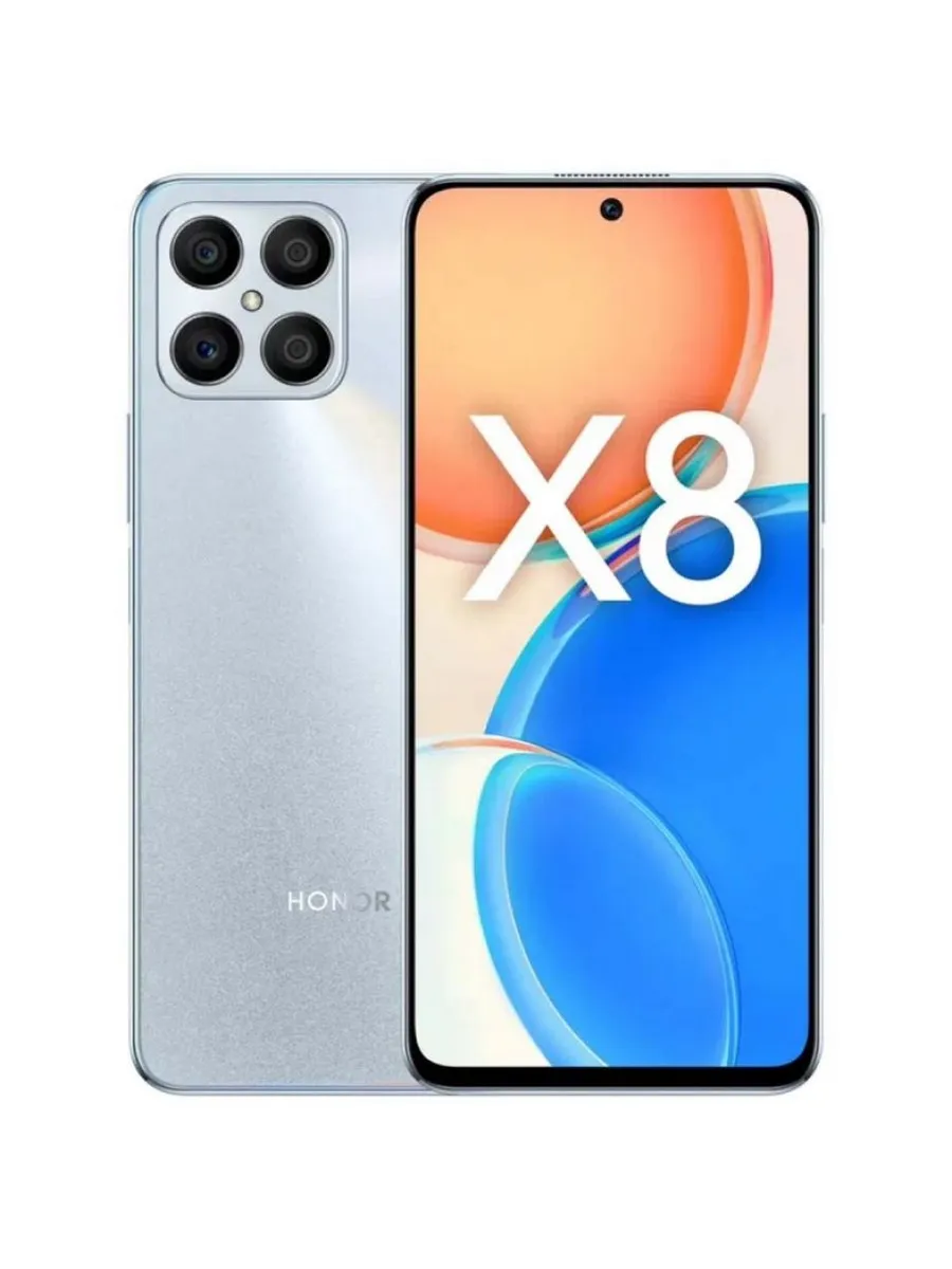 Смартфон HONOR X8b 8/128GB (tiitanium silver) 1 Смартфон HONOR X8b 8/128GB (tiitanium silver) 1
