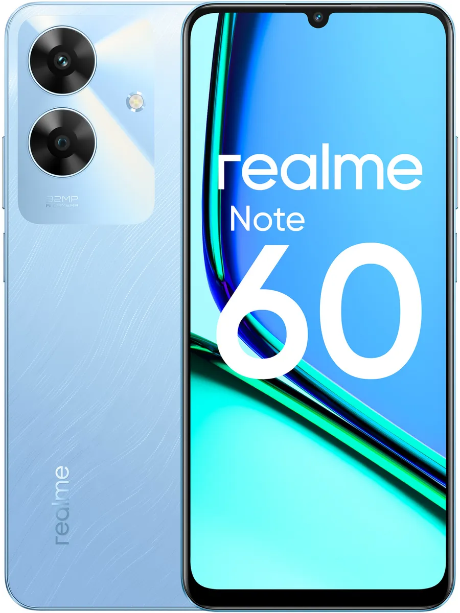 Смартфон REALME Note 60 6/128Gb (voyage blue) 1 Смартфон REALME Note 60 6/128Gb (voyage blue) 1