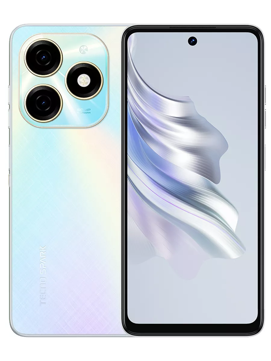 Смартфон TECNO Spark 20 (KJ5n) 8/256GB (Белый) 1 Смартфон TECNO Spark 20 (KJ5n) 8/256GB (Белый) 1