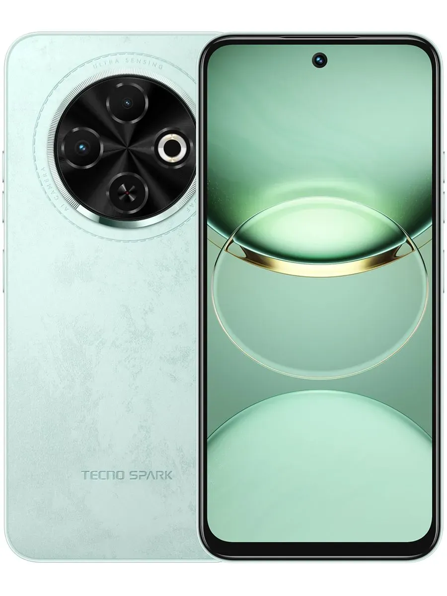 Смартфон TECNO Spark 30C 4/128GB (Magic Skin Green) 1 Смартфон TECNO Spark 30C 4/128GB (Magic Skin Green) 1