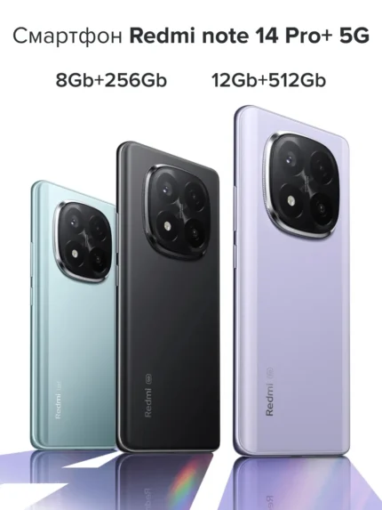 Смартфон XIAOMI Redmi Note 14 Pro+ 5G 8/256GB (Голубой) 1