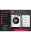 Стиральная машина WILLMARK WMF-7017WT + бак (Белая) 2