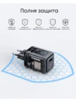 СЗУ AUKEY Comet Mix 67W 2C+A (Серый) 3