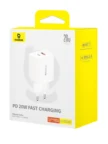 СЗУ BASEUS Cube Type-C + USB PD 20W (Белая) 7