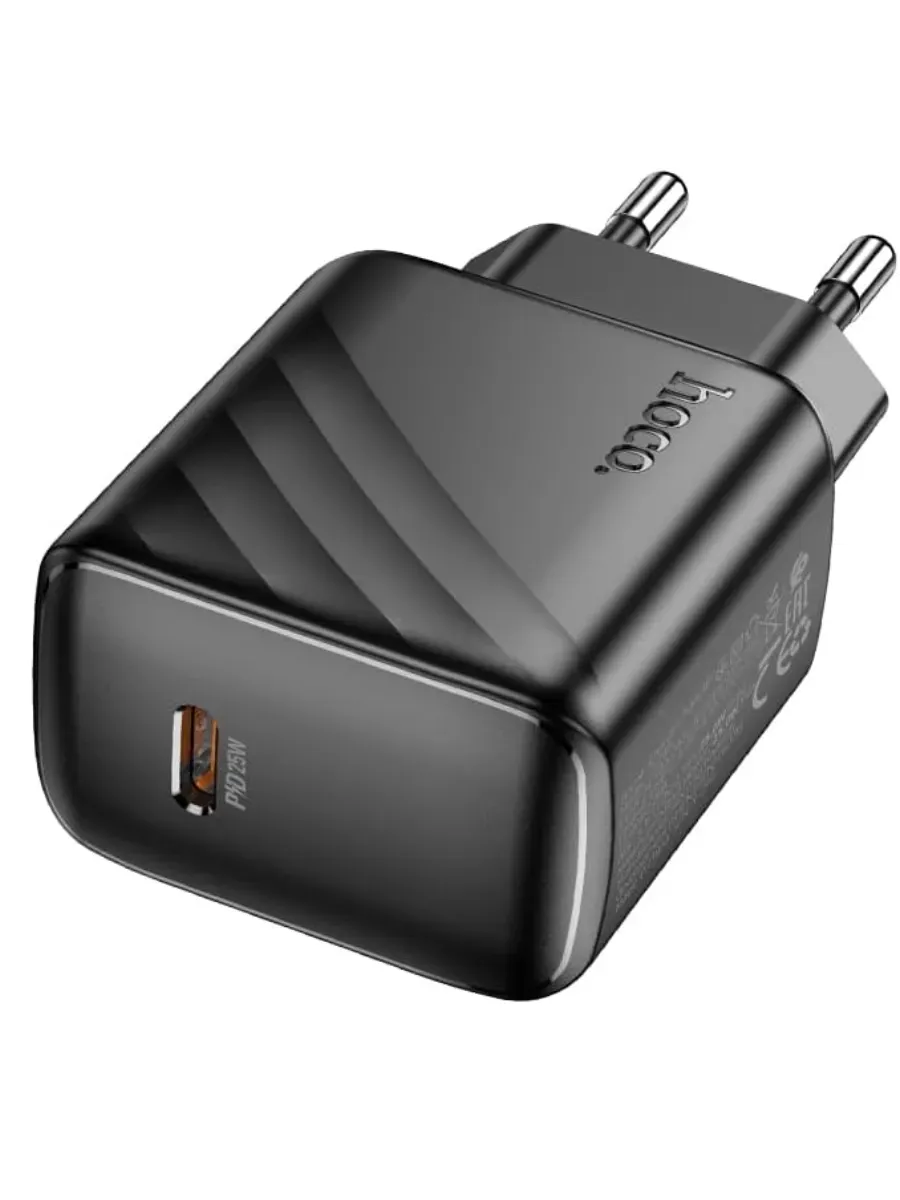 СЗУ HOCO CS24A 1Type-C 3.0A QC3.0 PD 25W (Black) 1 СЗУ HOCO CS24A 1Type-C 3.0A QC3.0 PD 25W (Black) 1