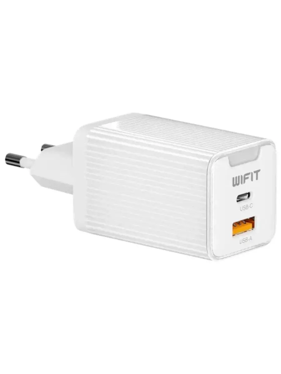 СЗУ WIFIT GC2 GaN A+C 65W (Белая) 1 СЗУ WIFIT GC2 GaN A+C 65W (Белая) 1