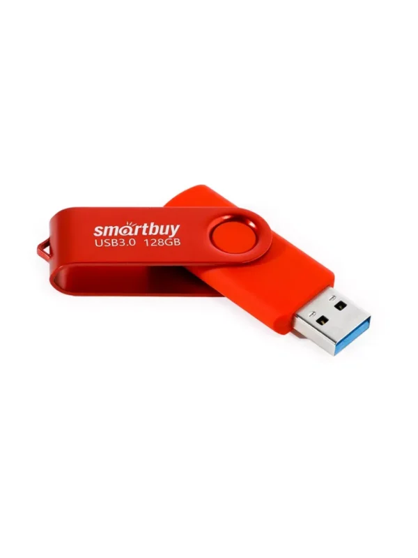 USB Флеш накопитель SMARTBUY 128GB Twist USB 3.0 (Красный) 1