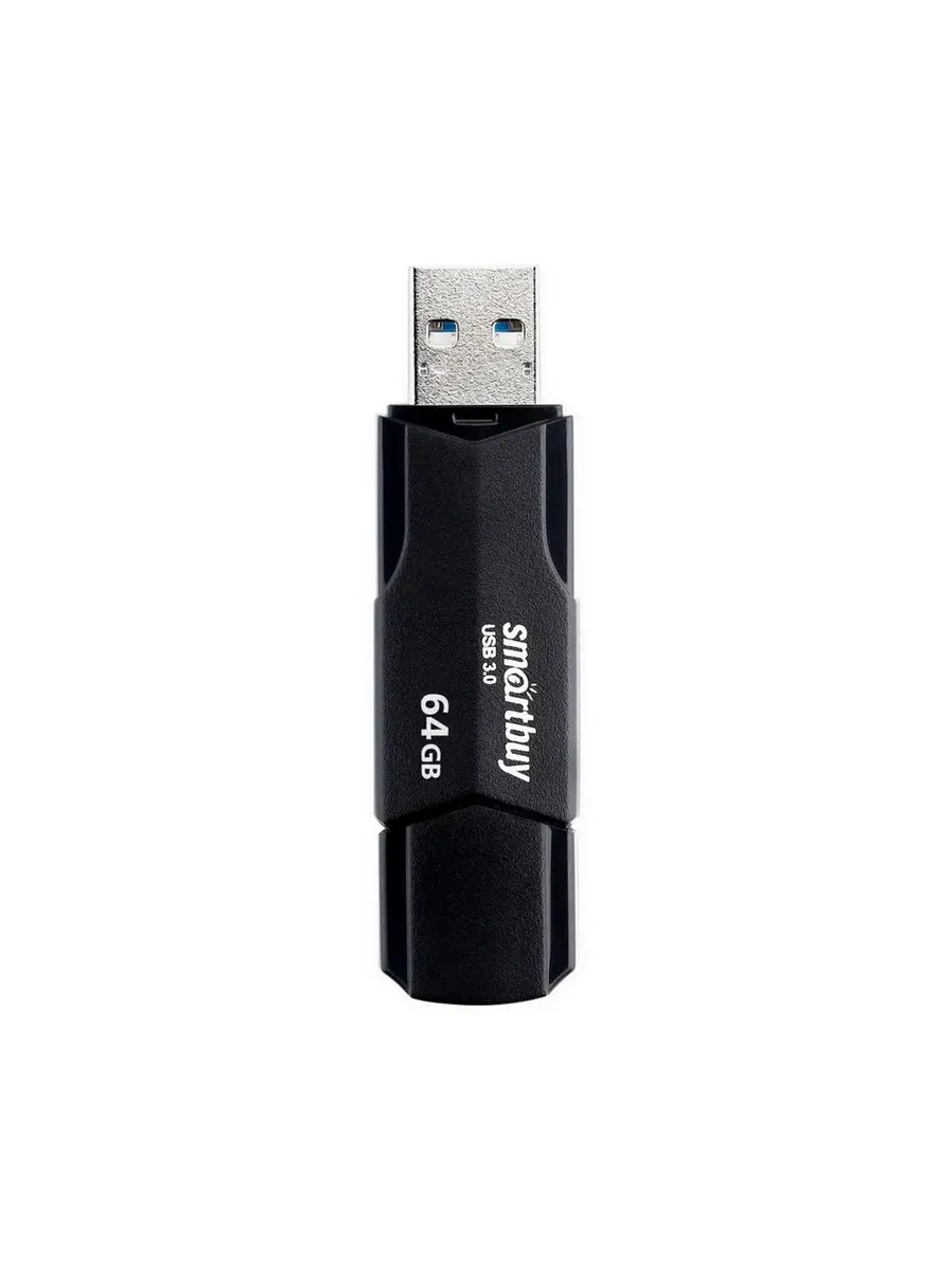 USB Флеш накопитель SMARTBUY 64GB CLUE USB 3.0 (Черный) 1 USB Флеш накопитель SMARTBUY 64GB CLUE USB 3.0 (Черный) 1