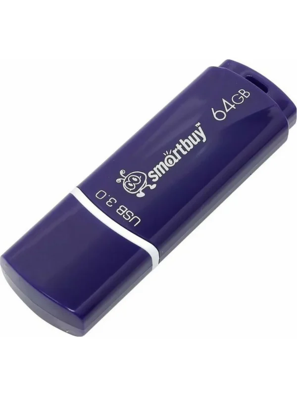 USB Флеш накопитель SMARTBUY 64GB CROWN USB3.0 (Синий) 1