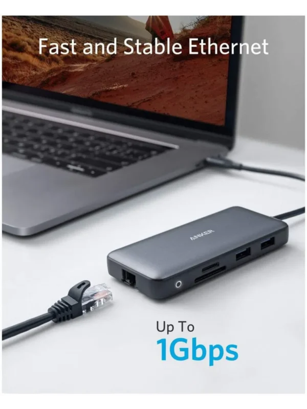 USB-разветвитель ANKER PowerExpand 3-in-1 USB-C PD Hub (Белый) 1