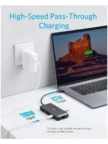 USB-разветвитель ANKER PowerExpand 3-in-1 USB-C PD Hub (Белый) 4